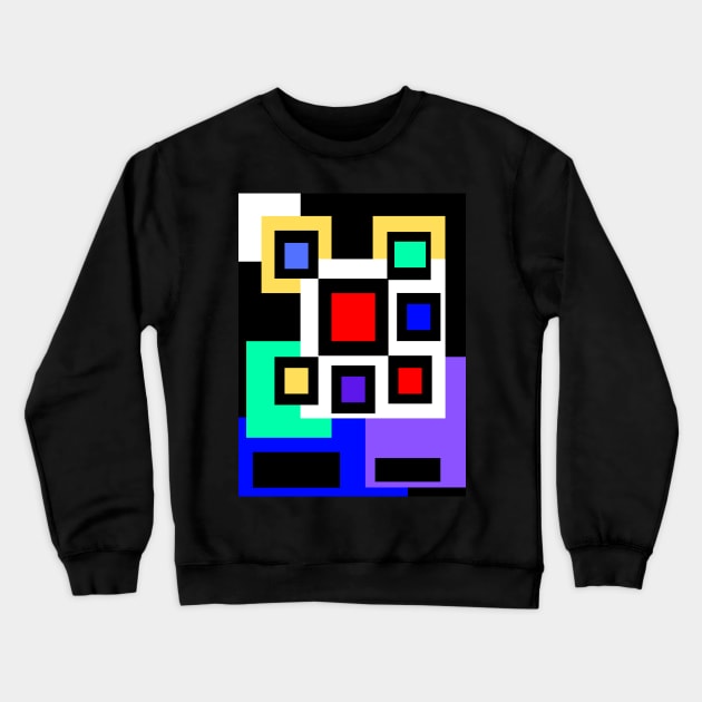 Colour Blocks Crewneck Sweatshirt by The Follow